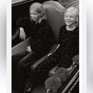 NWOT Black Glitter Jumpsuit